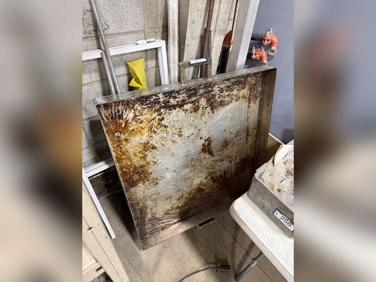 36” X 36” Aluminum Catch Tray