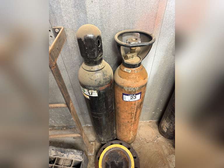 Lot of (2) Asst. Tanks