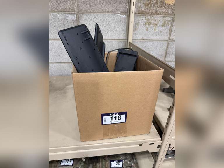 Box of Asst. Keyboards, Etc.