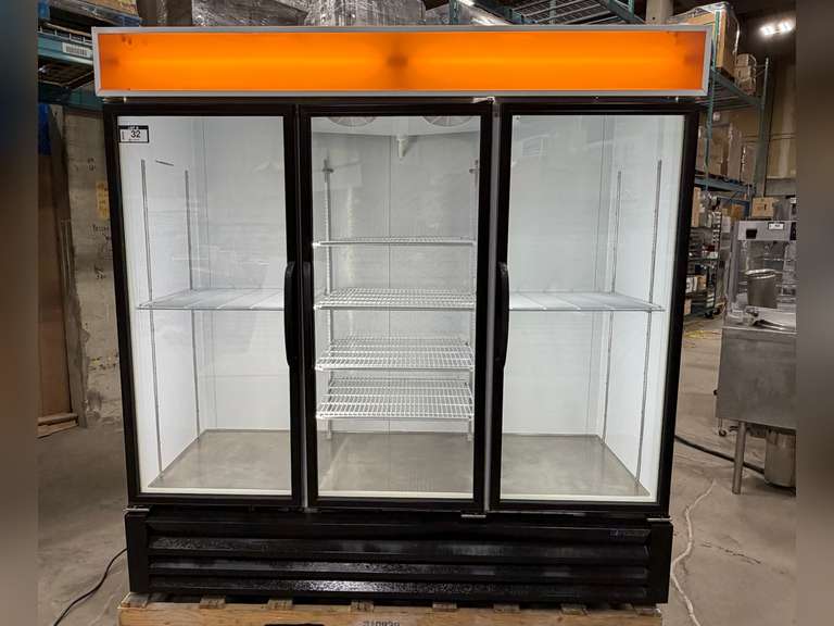 MASTER-BILT MBGRP74-HG TRIPLE GLASS DOOR COOLER