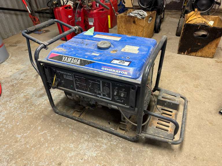 Yamaha EF6600 DEX Gasoline Generator