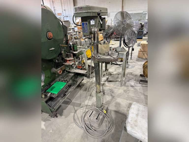 JET 12-Speed Heavy Duty Drill Press GL-14FP