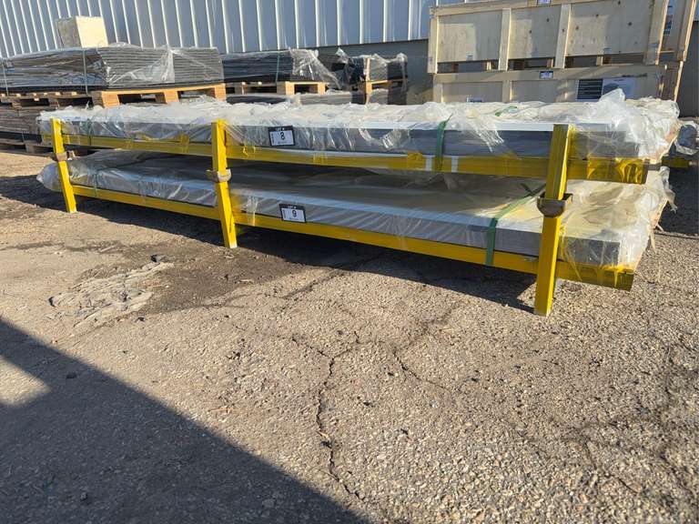 Lot of (1) Lift of Asst. Sheets of 37” X 94.5” Metal Corrugated Siding