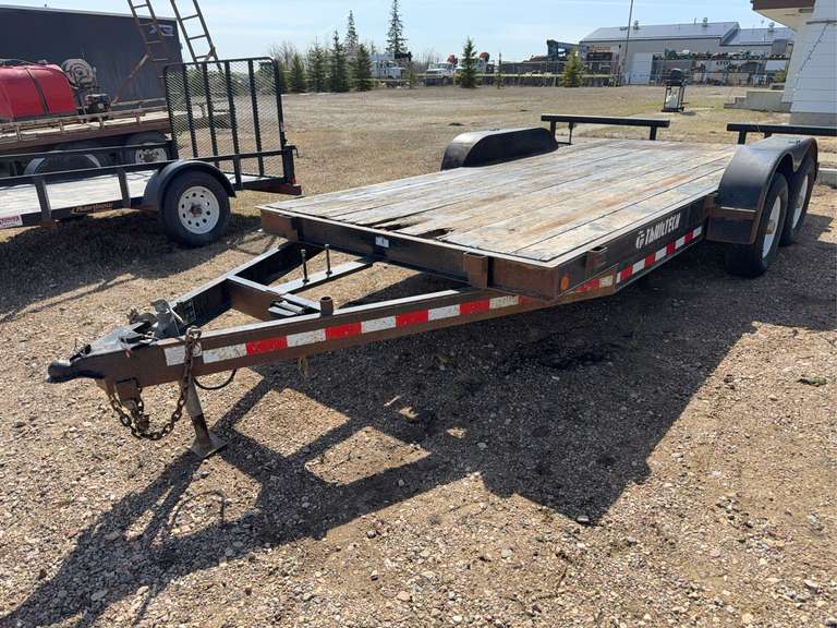 2000 Trailtech CEL260  5,000lb.  16’  Flat Deck Trailer  2CUL2TG96Y2006637
