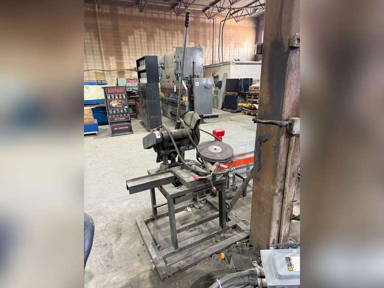 Electric Chop Saw, 7.5HP, 230V 3PH