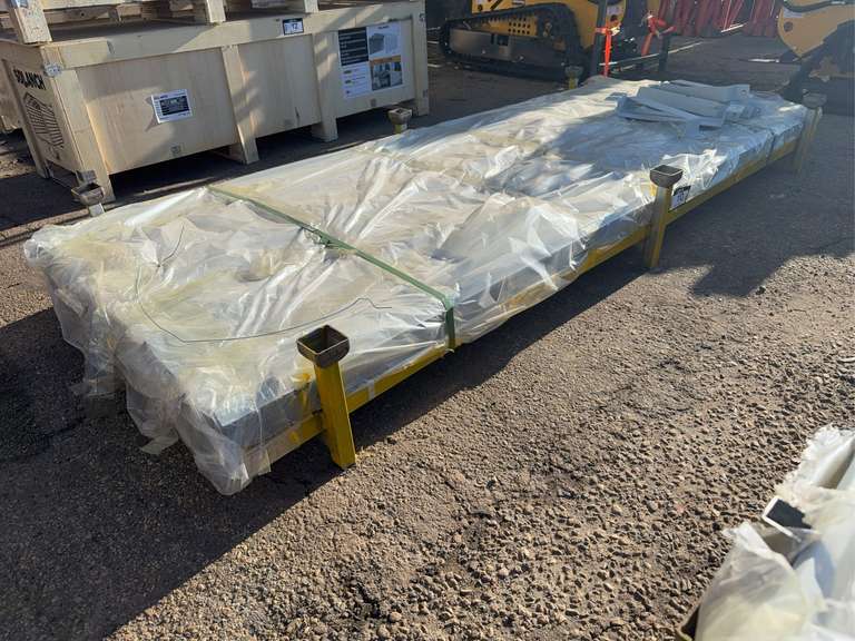 Lot of (1) Lift of Asst. Sheets of 37” X 94.5” Metal Corrugated Siding