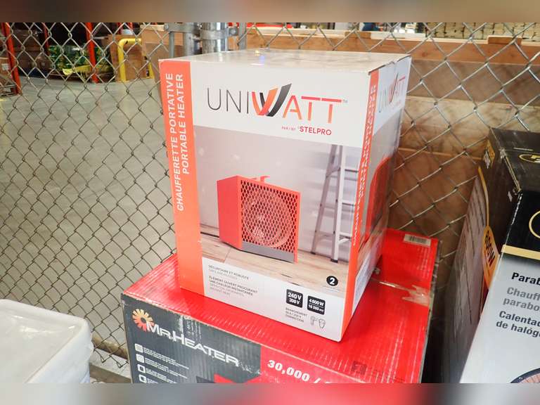 Stelpro UniWatt 240V 4800W 16,380 BTU Portable Heater.