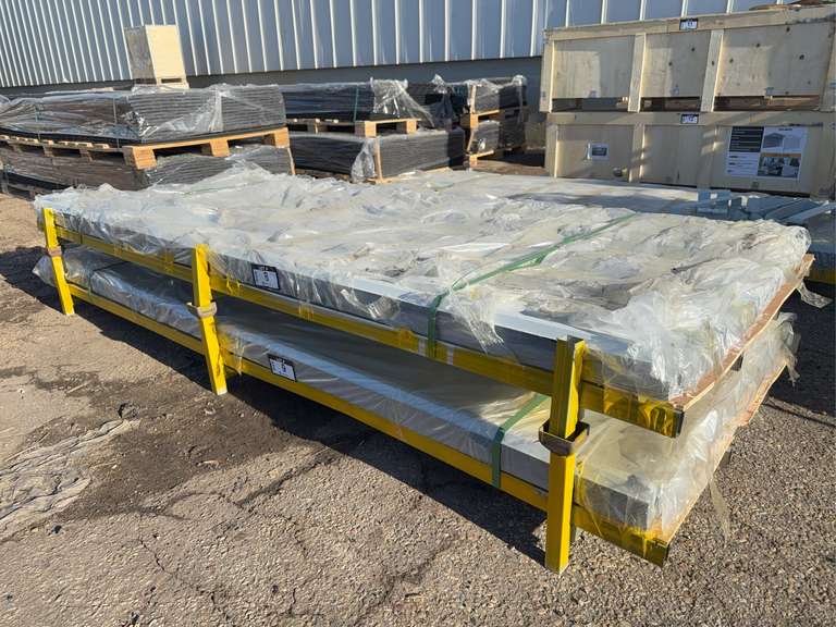 Lot of (1) Lift of Asst. Sheets of 37” X 94.5” Metal Corrugated Siding