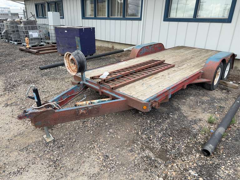 16’ T/A Equipment Trailer w/ Ramps VIN: OBL