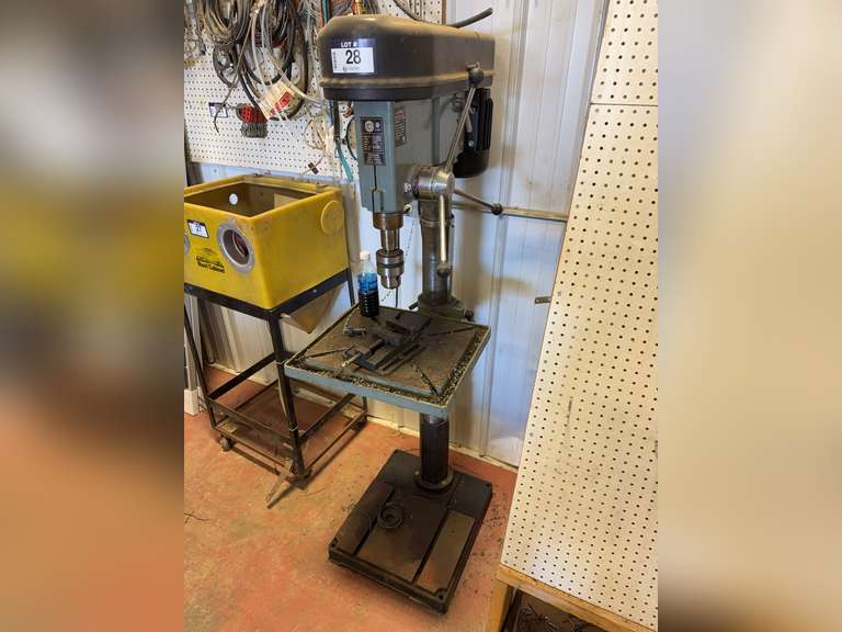 King Canada KC-30FC Drill Press w/ 4” Machine Vise