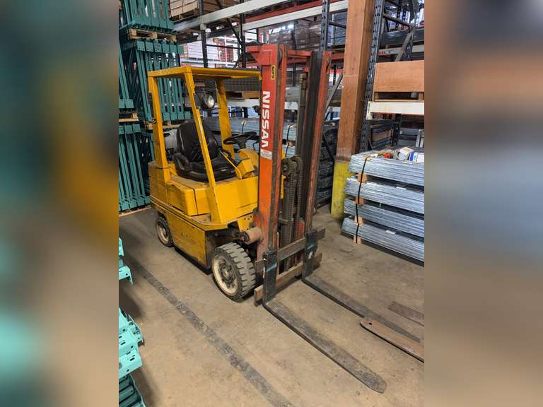 Nissan KCPH02820PV 4,000lb. Capacity LPG Forklift