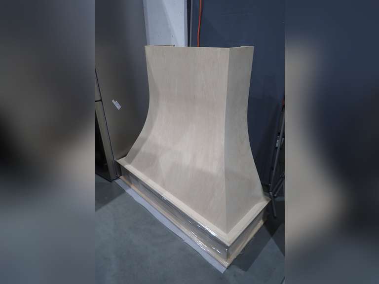 Omega R30B48SMB1MUF1 Straight Bottom Artisan B 48" Range Hood- NOTE: MINOR CORNER DAMAGE.