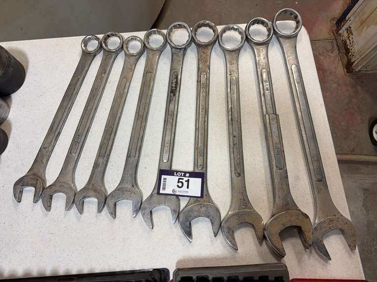 Large Combination Wrench Set