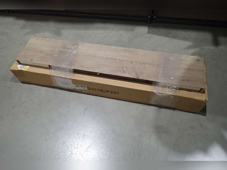 2-pc 39"x8" Floating Wall Shelves- Brown.
