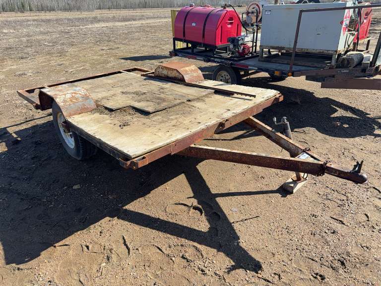 10’ S/A Equipment Trailer VIN: OBL