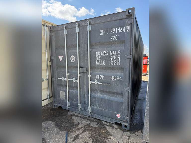 20’ Single Trip Shipping Container. SN:XHCU2914649