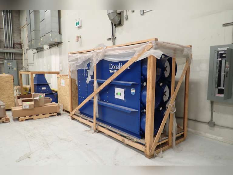 Donaldson Torit DFE 3-12 Downflow Evolution Baghouse.