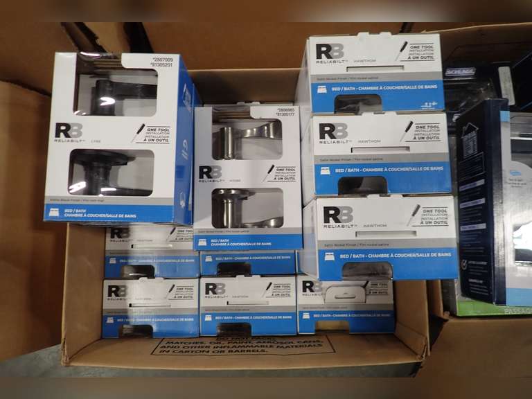 Lot of Approx. (18) Asst. Reliabilt Bath/Bed Entry Sets.