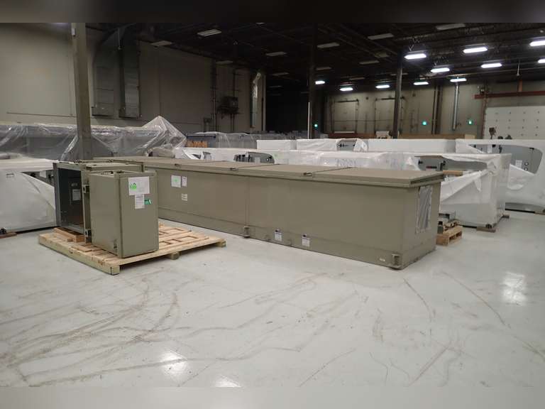 Trane AHU-4 3000 CFM Outdoor Unit Size CSAA008 Performance Climate Changer Air Handler.