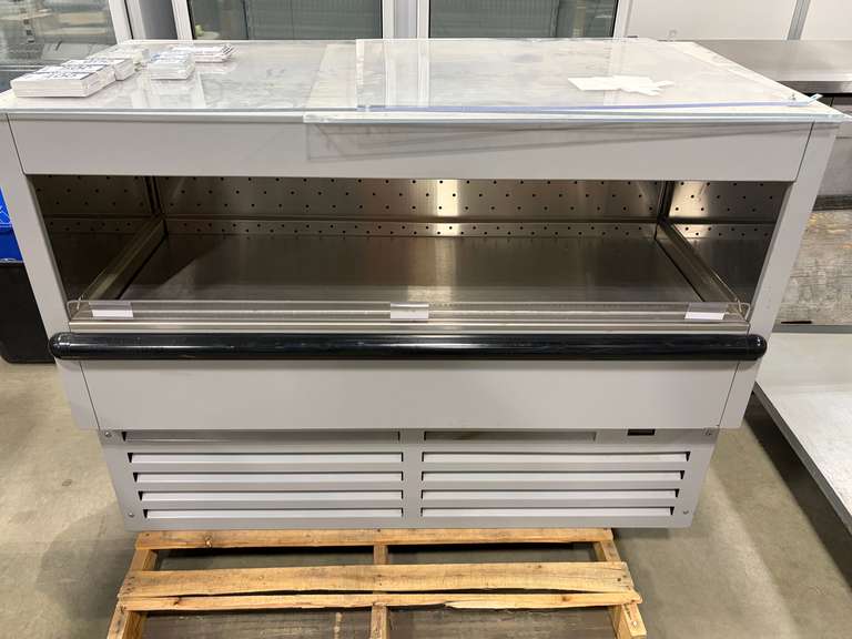 4' OPEN AIR REFRIGERATED DISPLAY MERCHANDISER CASE WITH KOOL-AIR REFRIGERATION SYSTEM