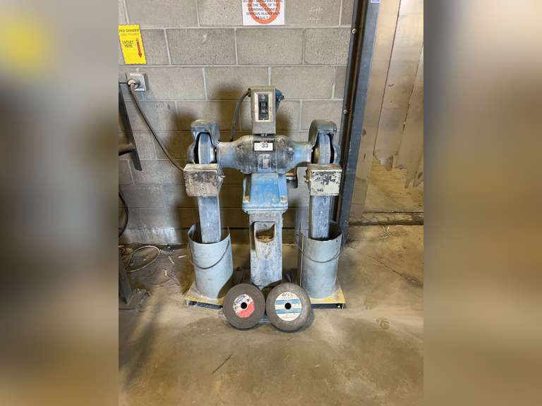 Baldor Dual Wheel Pedestal Grinder