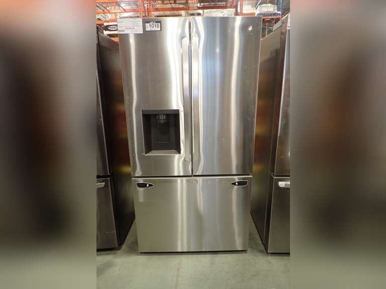 LG LRFXC26006S Counter Depth French Door S/S Top Refrigerator/Bottom Freezer- NOTE: MISSING HANDLE.