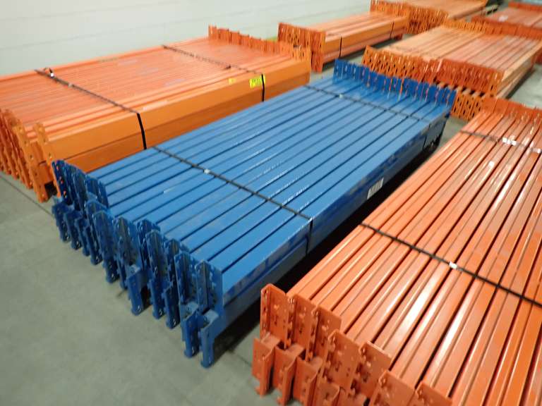 Lot of Approx. (27) Pallet Rack 8' Crossbeams.