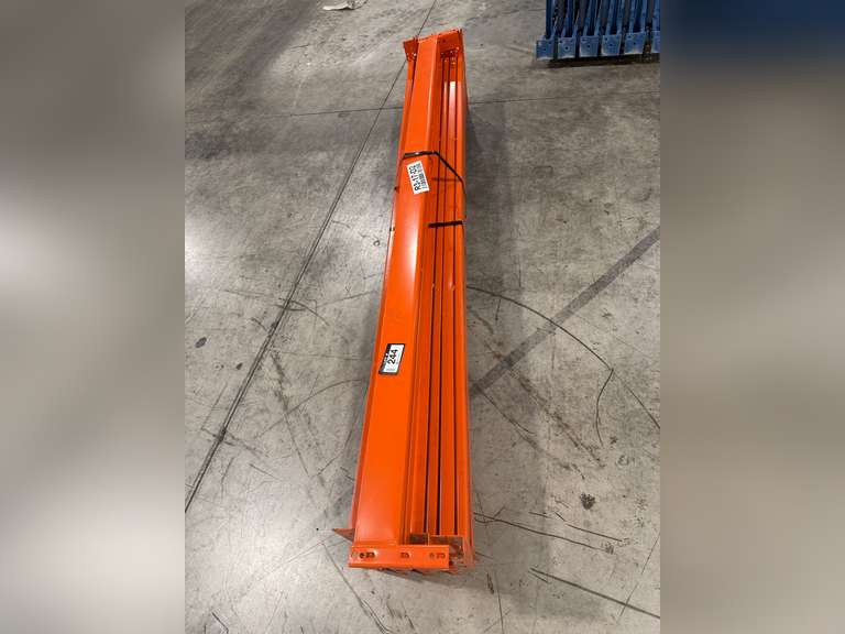 Lot of (8) 96" x 4" Unirack Step Beams