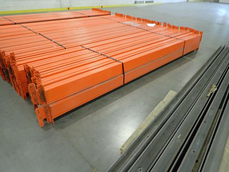 Lot of Approx. (32) Pallet Rack 12' Crossbeams.