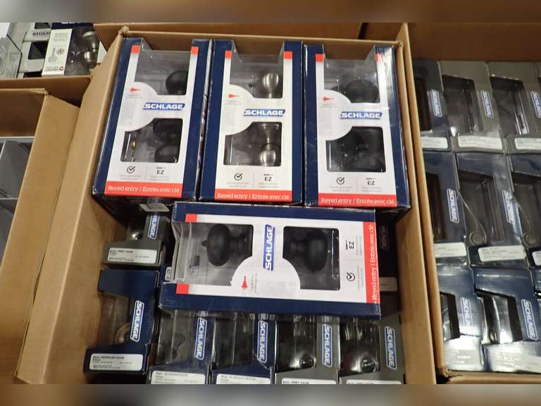 Lot of Approx. (19) Schlage Asst. Keyed Entry Lock Sets.