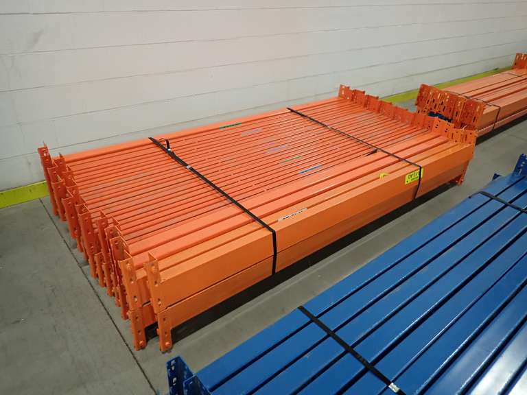 Lot of Approx. (32) Pallet Rack 8' Crossbeams.