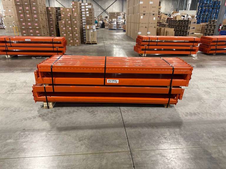 Lot of (40) 96" x 4" Unirack Step Beams