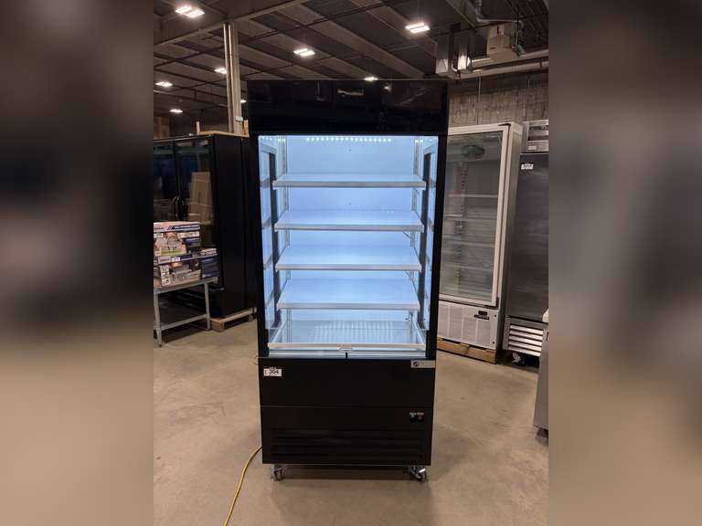AFE OC-36G OPEN CASE COOLER WITH GLASS SIDES