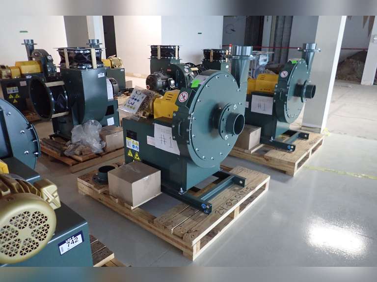 New York Blower EF-ATM-15 Size 2106S03 STL Arr-8 Flanged Inlet 06 830 CFM Pressure Blower.