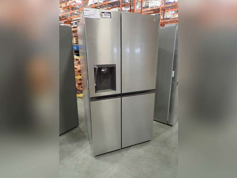 LG LS29S3230V Side by Side Platinum Refrigerator/Freezer- NOTE: PLEASE INSPECT.