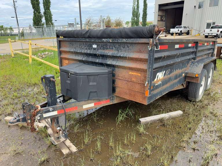 2009 Tarnel DT1427  T/A  14’  Dump Trailer  5PYAT172791008776