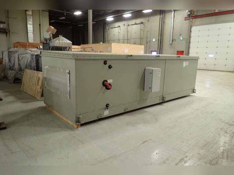 Trane AHU-7 6300 CFM Outdoor Unit Size CSAA014 Performance Climate Changer Air Handler.