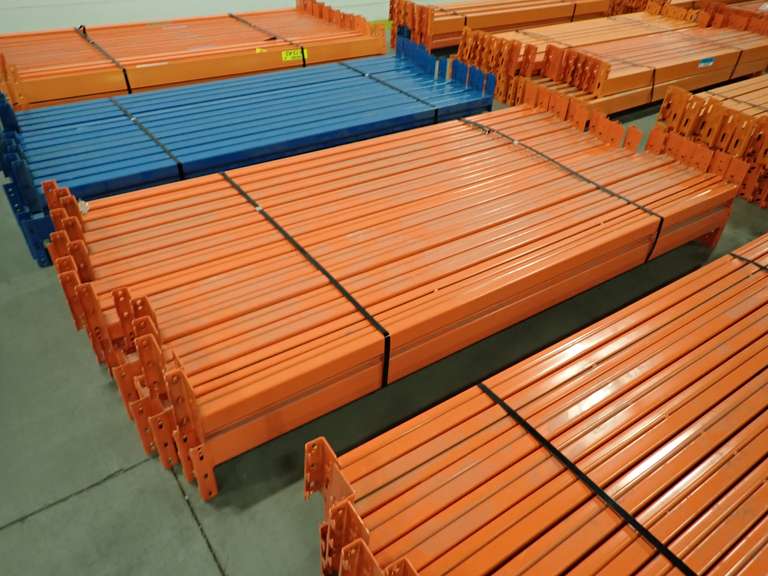 Lot of Approx. (32) Pallet Rack 8' Crossbeams.