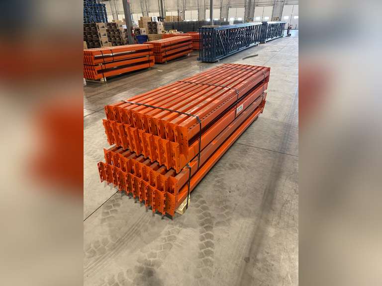 Lot of (40) 96" x 4" Unirack Step Beams