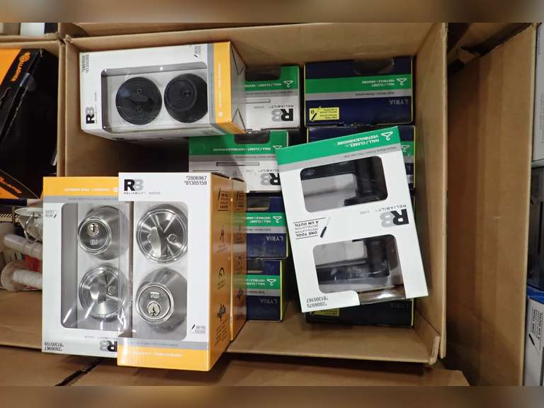 Lot of Approx. (17) Asst. Hall/Closet Entry Sets and Deadbolts.