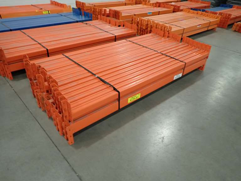 Lot of Approx. (32) Pallet Rack 8' Crossbeams.