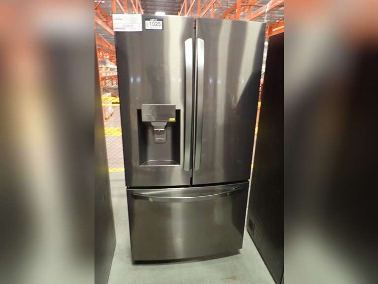 LG LRFS28SBD French Door 3Black Stainless Top Refrigerator/Bottom Freezer-  NOTE: PLEASE INSPECT.