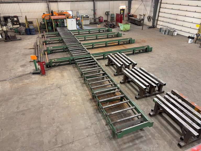 Peddinghaus Beam Line Including 2011 Peddinghaus PCD1100/3C Beam Drill, 2011 Peddinghaus Meba 1250-5