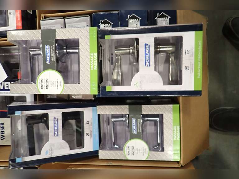 Lot of Approx. (18) Asst. Schlage Entry Sets.
