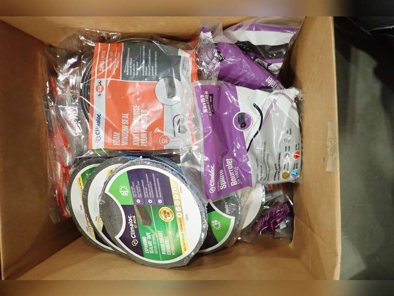 Lot of Asst. Sealing Tape, Window Seal, Vinyl Splicing, etc.
