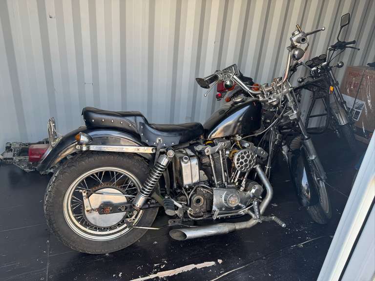 Harley-Davidson V-Twin Motorcycle, 22,676 Miles Showing, Engine No. 4A51712H2