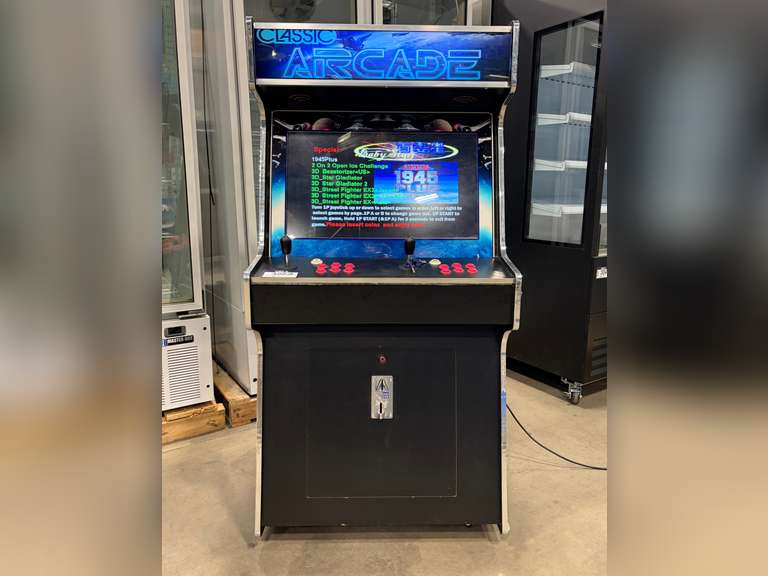 1001 GAMES CLASSIC STAND UP 2-PLAYER ARCADE