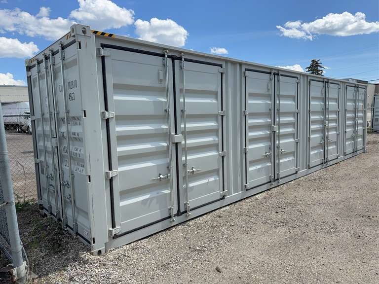 Single-Trip 40’ 5-Door Seacan SN: CIMU1028101
