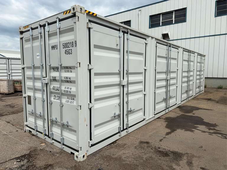 Single-Trip 40’ 5-Door Seacan SN: MMPU5002189