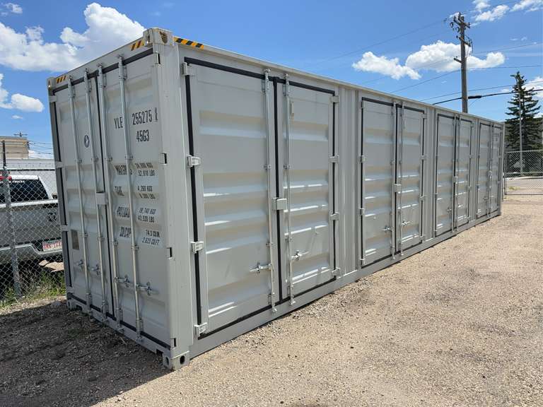 Single-Trip 40’ 5-Door Seacan SN: YLEU2552758